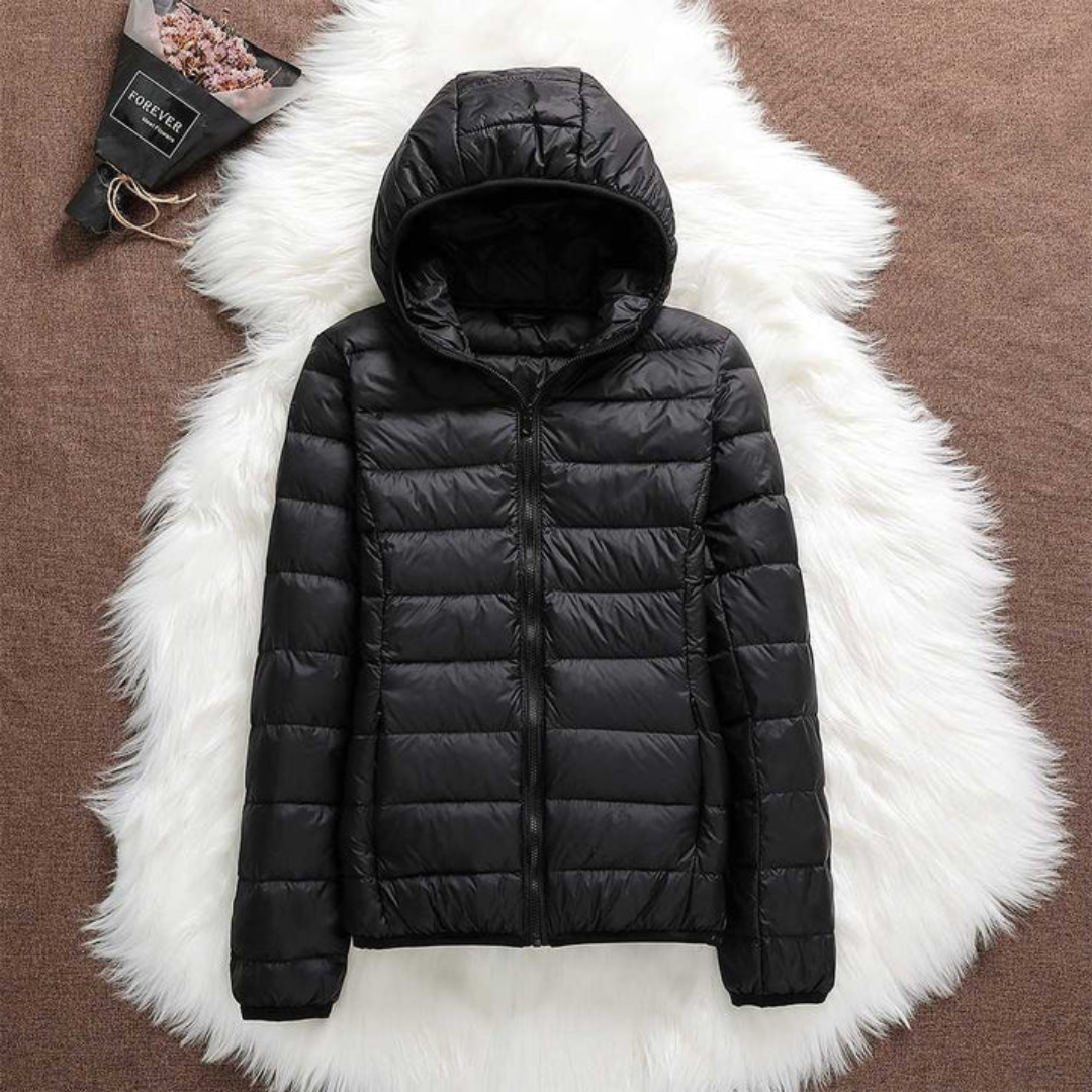 Dagmar Gevoerde Mid-Season Jacket | Black